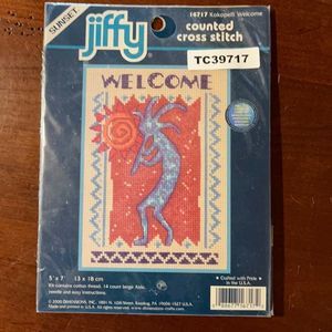 Dimensions Counted Cross Stitch Kit Kokopelli Welcome NEW